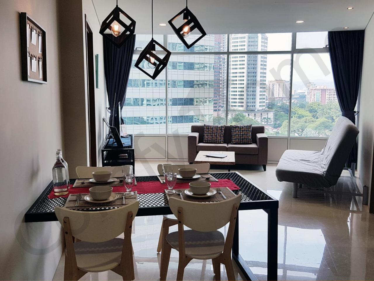 קואלה לומפור 5 Star & Luxury Apartment Near Klcc/ Kl City Centre מראה חיצוני תמונה